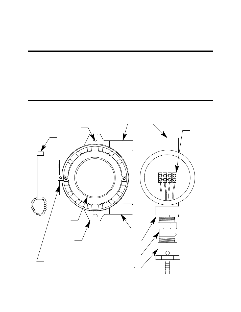 Chapter 2: description, Overview, External description | RKI Instruments 65-2649RK-CH4-4 User Manual | Page 8 / 57