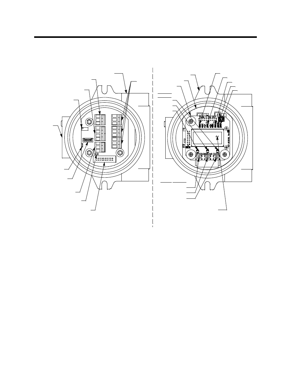 Internal description, Terminal pcb | RKI Instruments 65-2649RK-HC-04 User Manual | Page 10 / 57