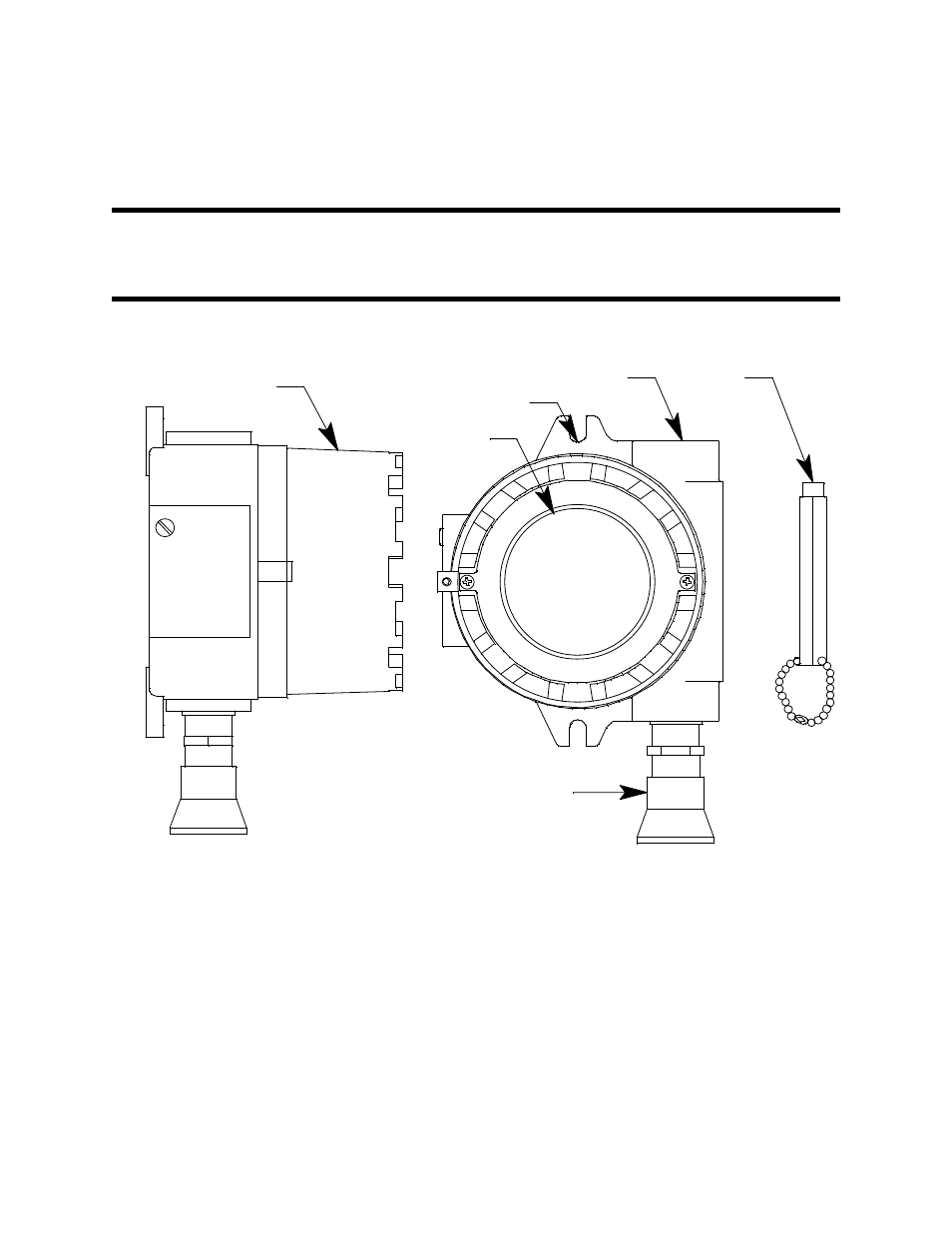 Chapter 2: description, Overview, External description | RKI Instruments M2 for 12 VDC User Manual | Page 8 / 49