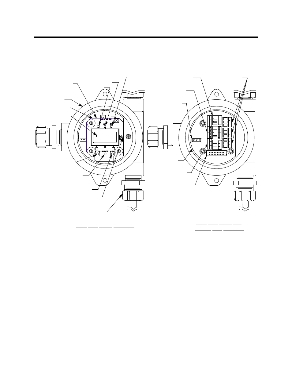 Internal description, Power converter, Terminal pcb | Power/signal terminal strip sensor terminal strip, M2 rig monitor operator’s manual 6 | RKI Instruments M2 Rig Monitor User Manual | Page 11 / 53