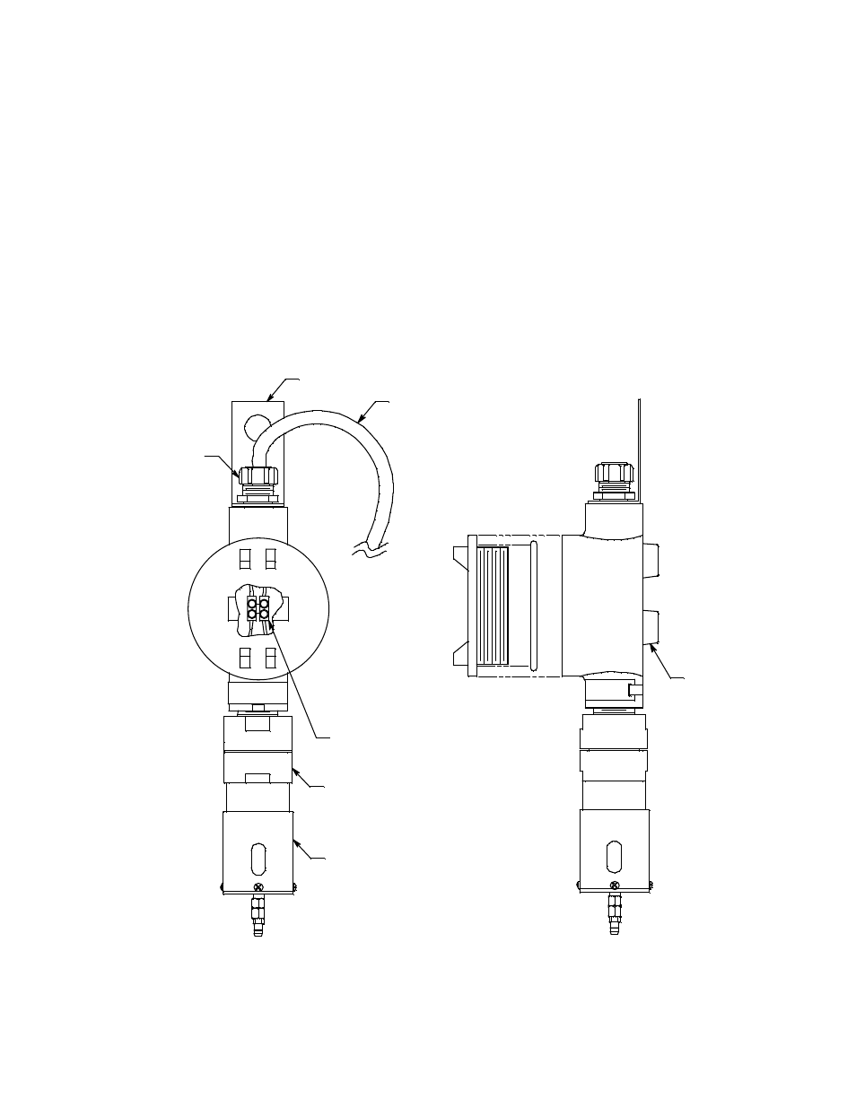 Alarm strobe/horn, Magnetic wand, S detector, junction box, and cable | RKI Instruments M2 Rig Monitor User Manual | Page 9 / 53