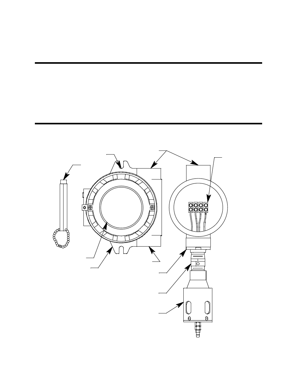 Chapter 2: description, Overview, External description | RKI Instruments 65-2610RK-04 User Manual | Page 8 / 57