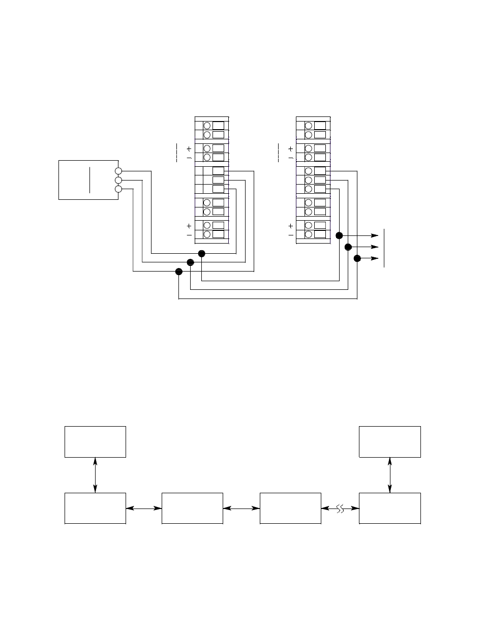 Recommended modbus wiring, Termination jumper, Figure 20: recommended modbus wiring | RKI Instruments Digester Gas Monitor User Manual | Page 75 / 96