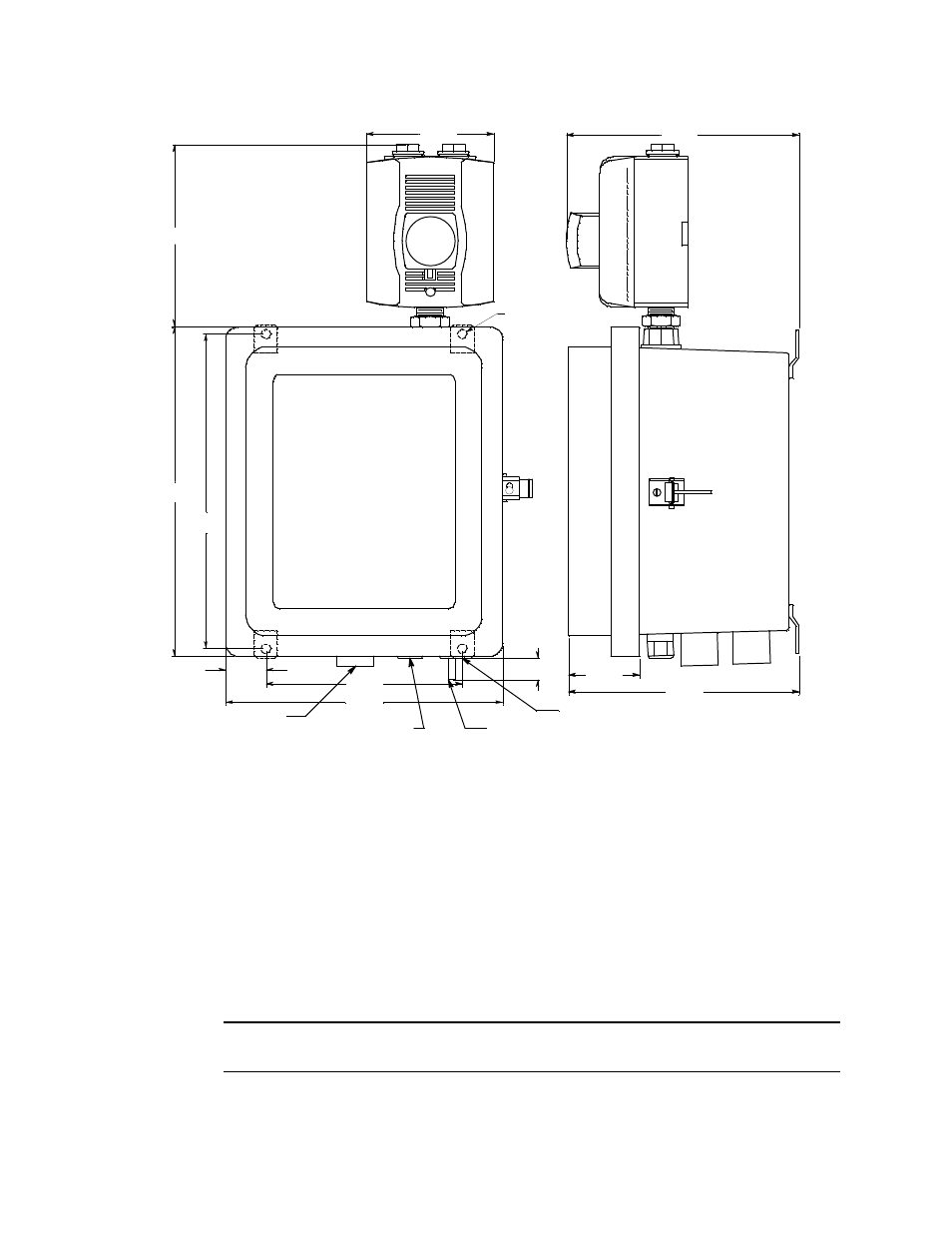 Connecting sample lines to the gd-70d4h-xx | RKI Instruments GD-70D4H-XX User Manual | Page 8 / 12