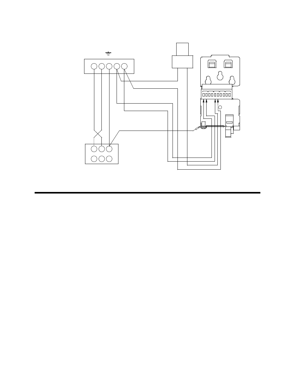 Installation, Mounting the gd-70d4s-xx, Figure 3: factory wiring | RKI Instruments GD-70D4S-XX User Manual | Page 7 / 10