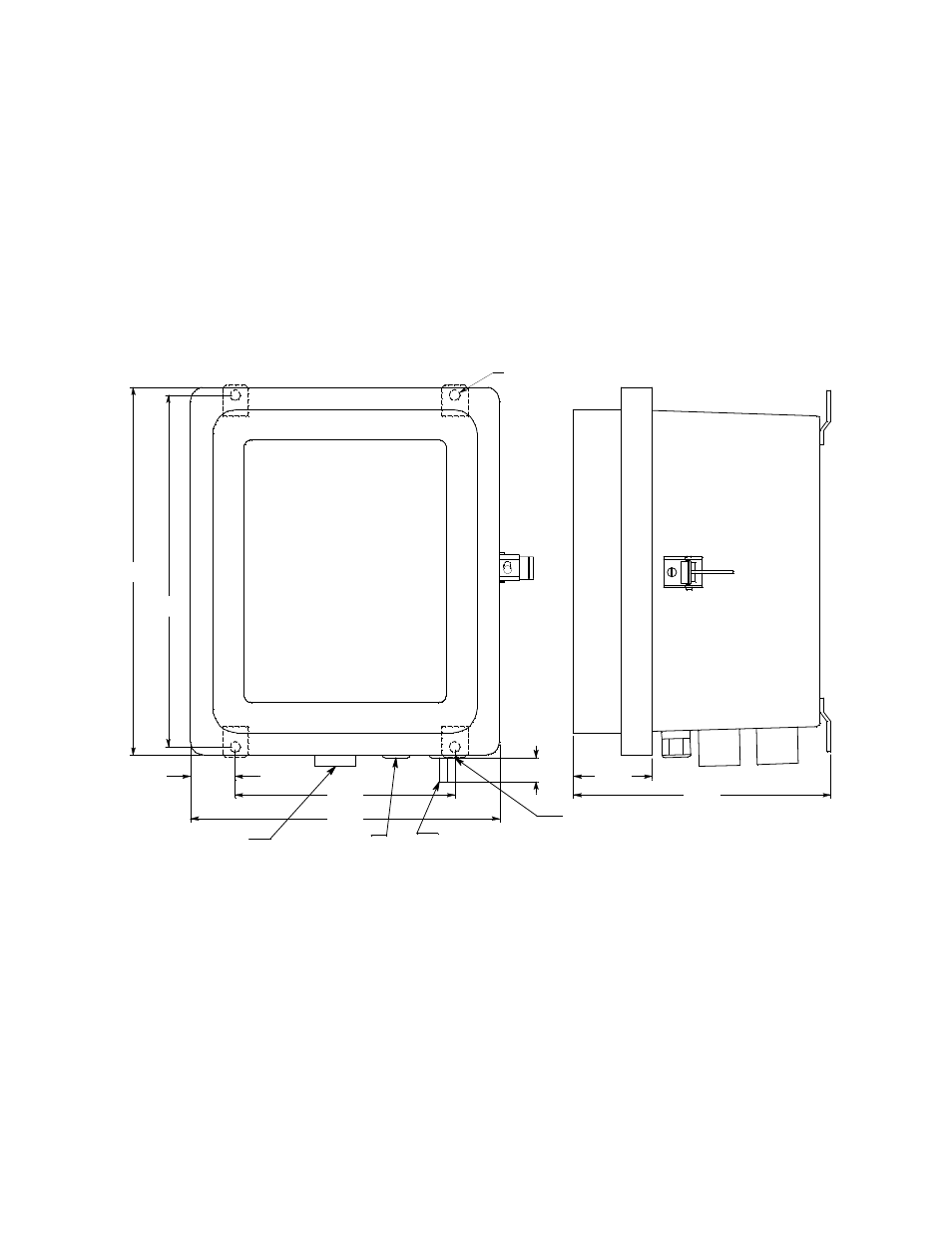 Connecting sample lines to the gd-k77d4x-xx | RKI Instruments GD-K77D4X-XX User Manual | Page 7 / 9