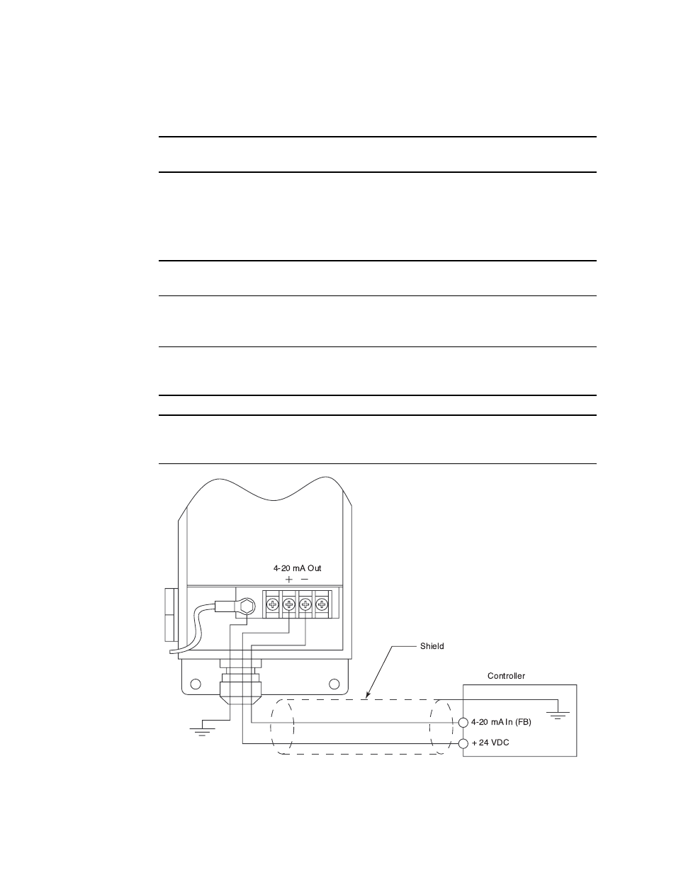 Wiring the gd-k8a to a controller | RKI Instruments GD-K8A User Manual | Page 10 / 19