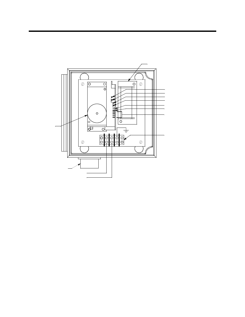 Description, Enclosure, Sensor/amplifier | Wiring terminal strip | RKI Instruments GD-K8A4X User Manual | Page 5 / 7
