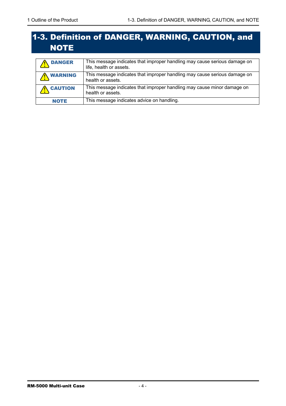 RKI Instruments RM-5000 Series Multi-Unit Case User Manual | Page 4 / 25