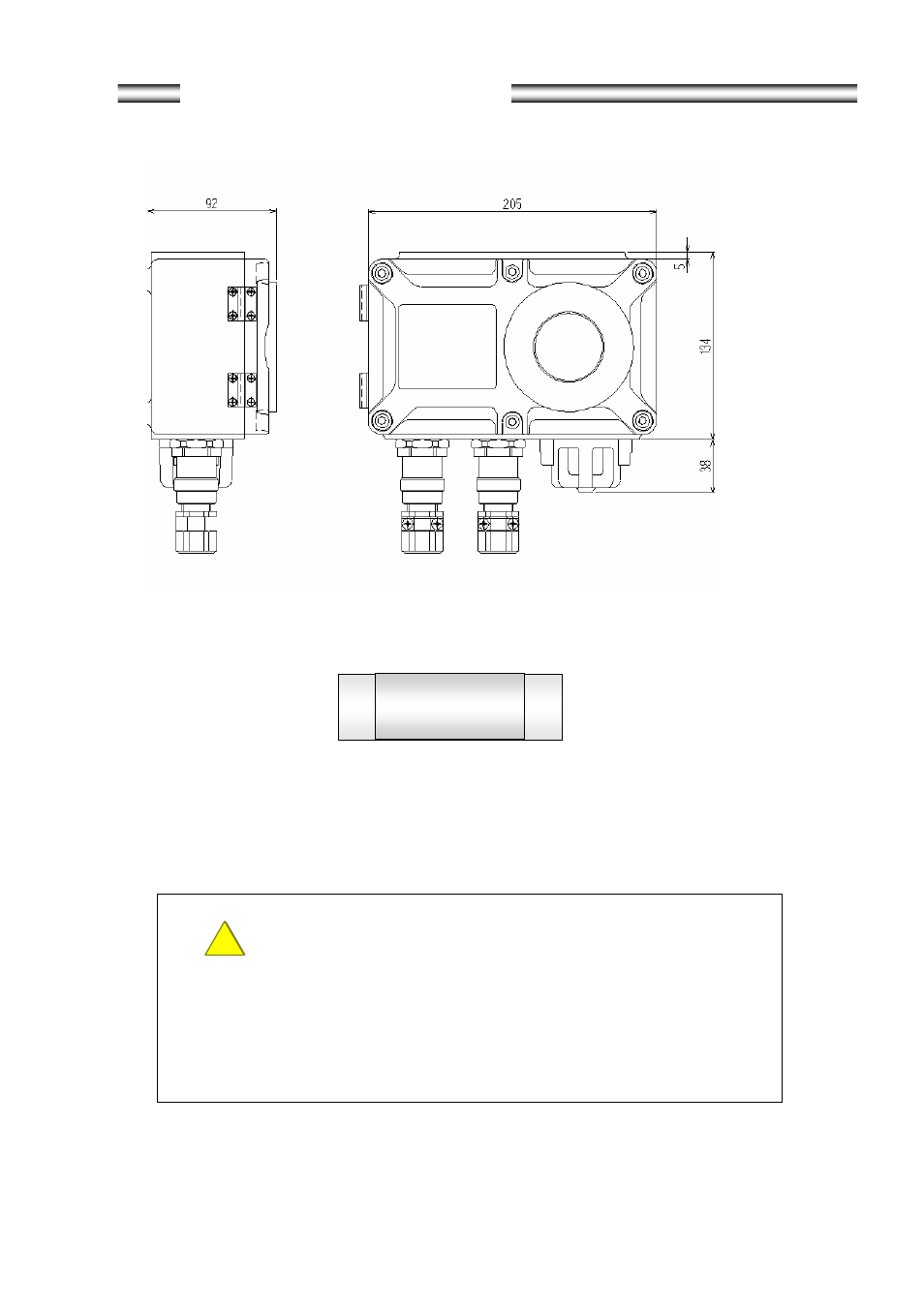 Function of the product, Sd-705ec, Control key | RKI Instruments SD-705EC User Manual | Page 4 / 38