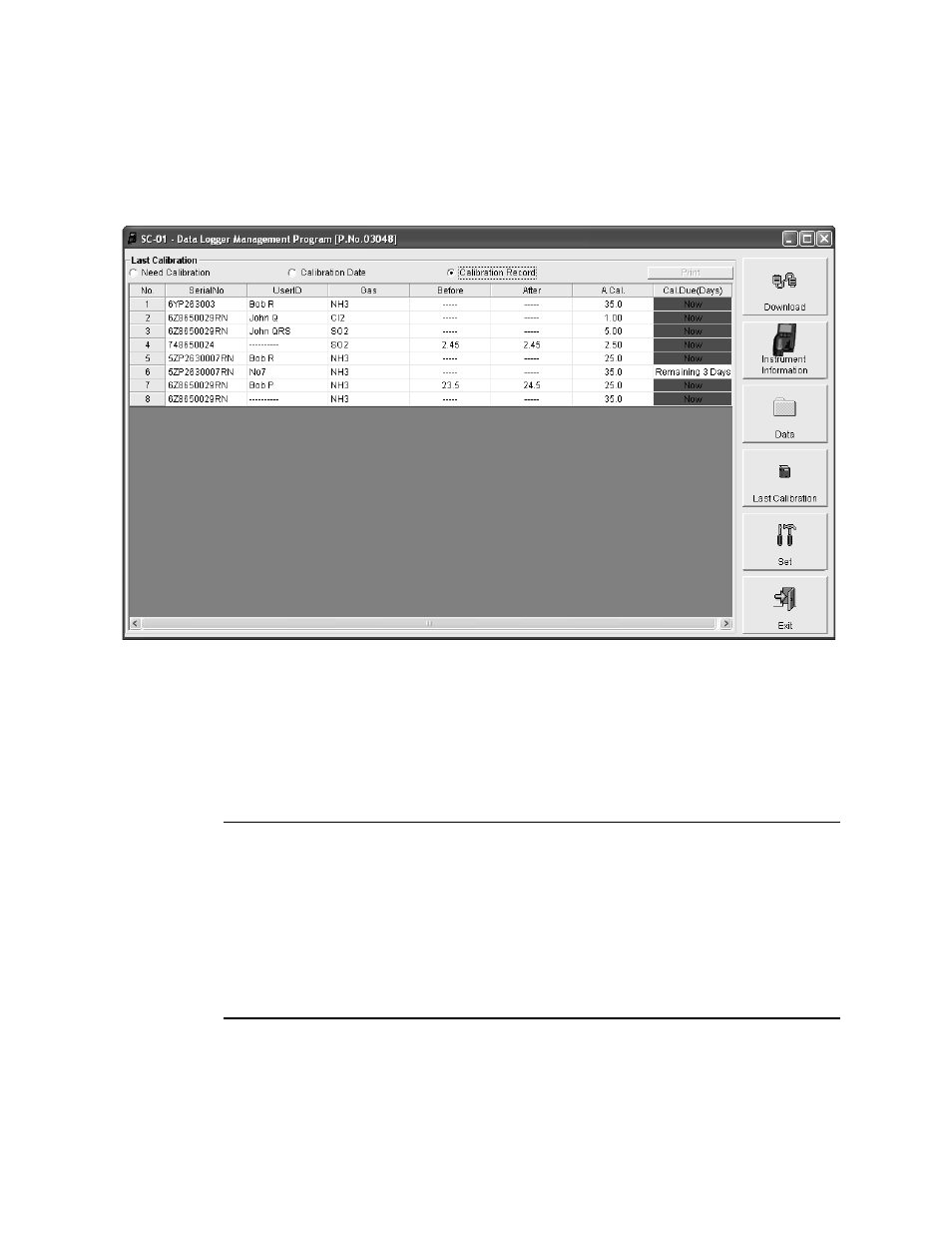 RKI Instruments SC-01 User Manual | Page 30 / 68