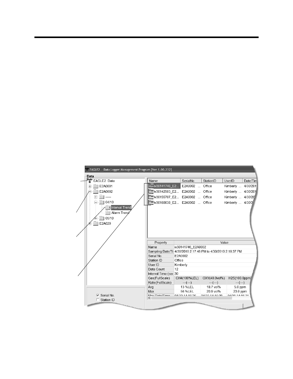 Data window | RKI Instruments Eagle 2 User Manual | Page 28 / 120