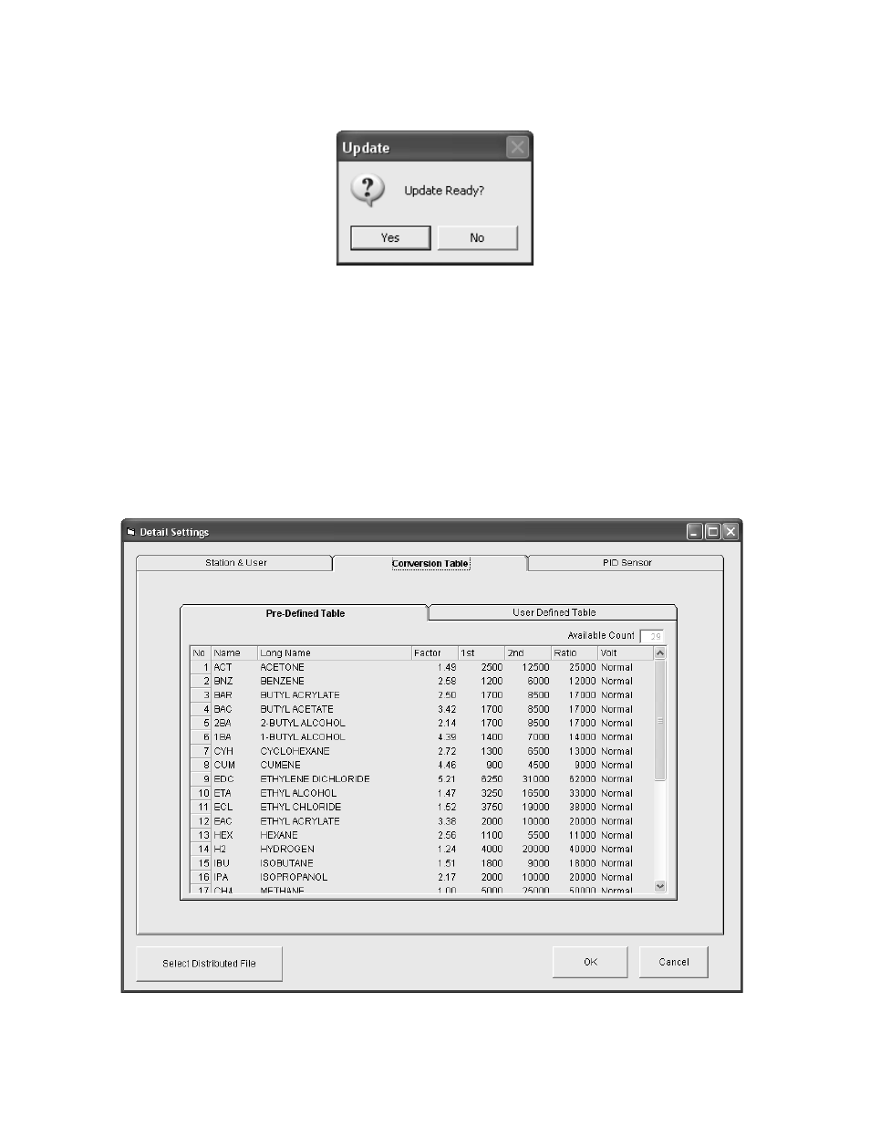 Conversion table tab | RKI Instruments Eagle 2 User Manual | Page 92 / 120