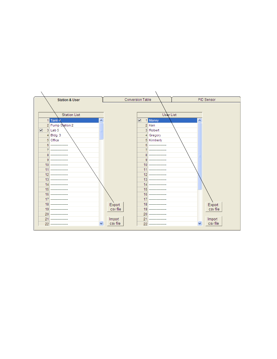 Csv files | RKI Instruments 71-0191RK User Manual | Page 17 / 43