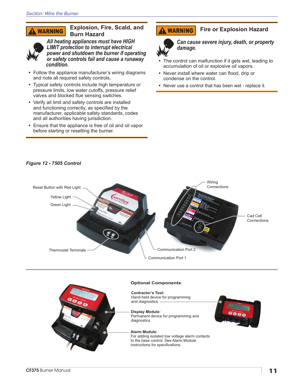 Beckett CF375 User Manual | Page 11 / 20