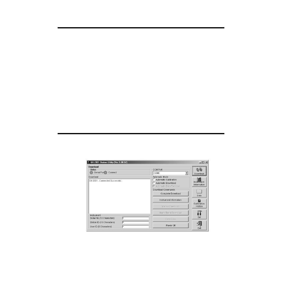 Installing the software, Launching the software | RKI Instruments GX-2001 User Manual | Page 11 / 27