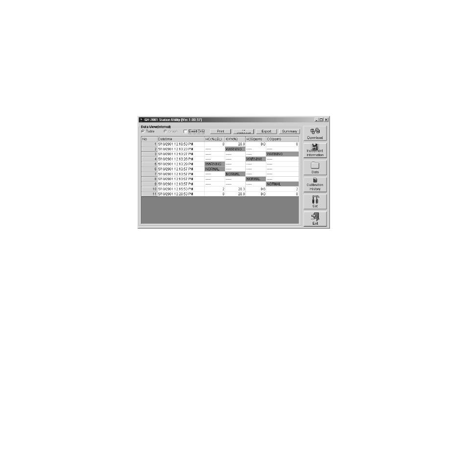 RKI Instruments GX-2001 User Manual | Page 21 / 27