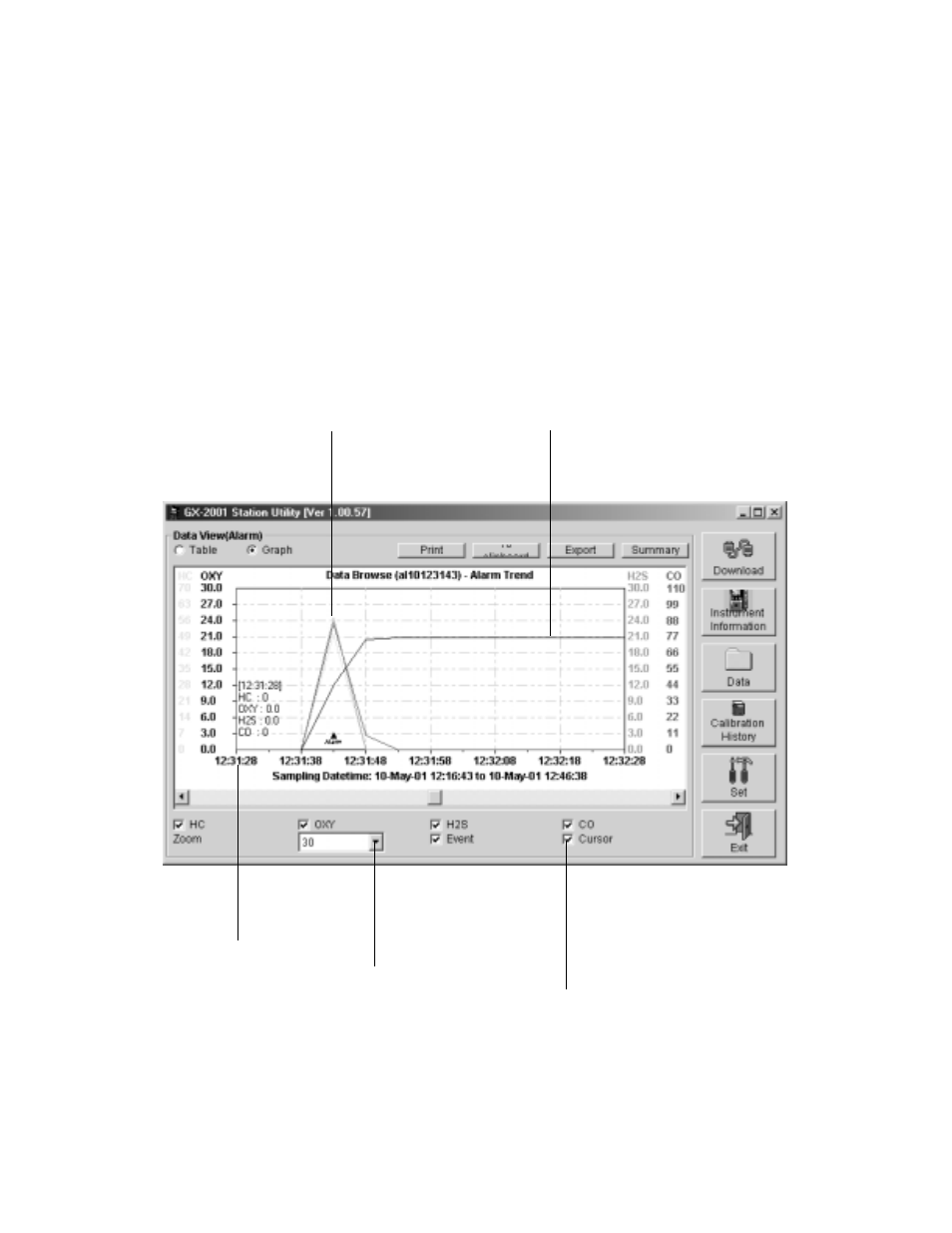 RKI Instruments GX-2001 Data Logging with Calibration Station User Manual | Page 12 / 57