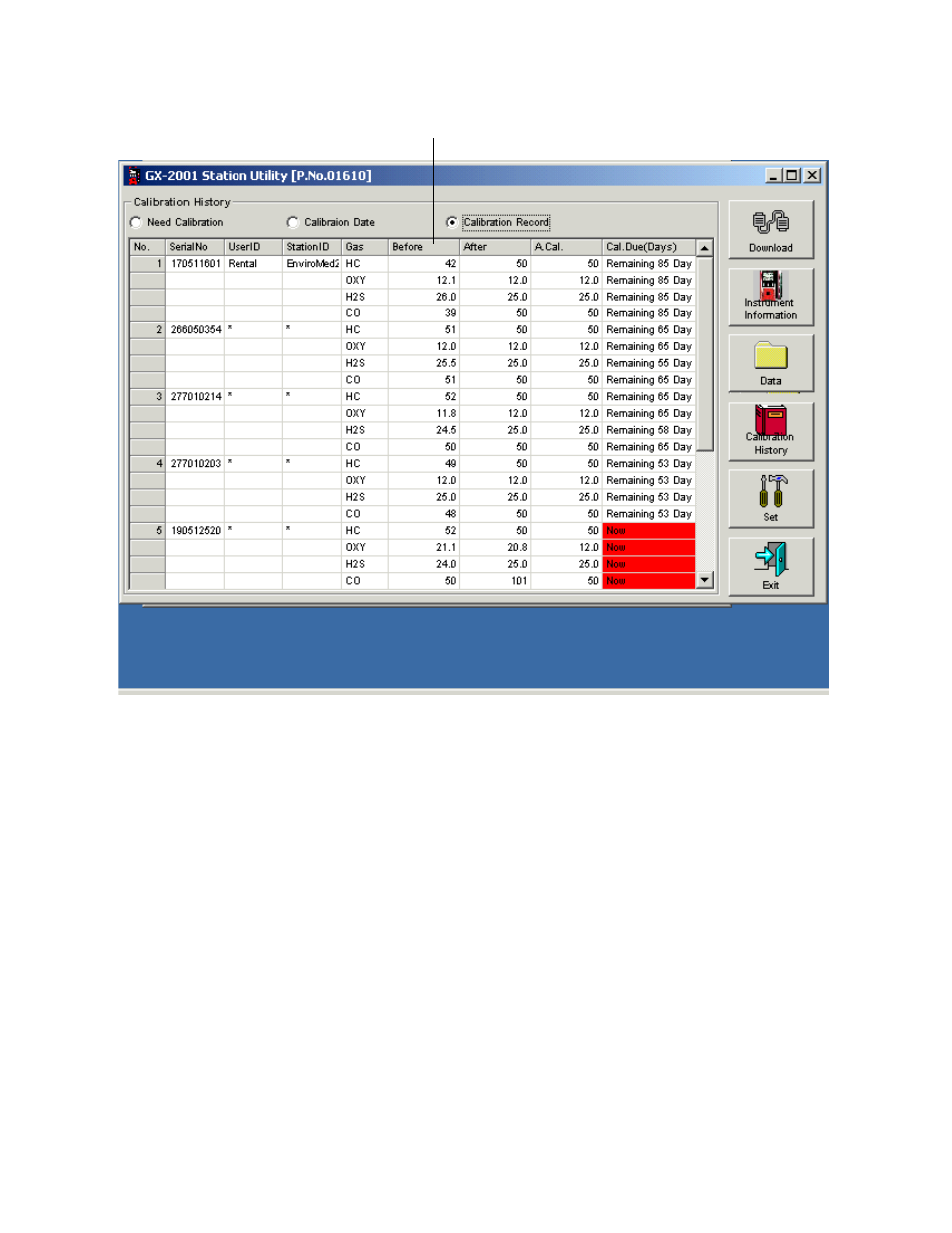 RKI Instruments GX-2001 Data Logging with Calibration Station User Manual | Page 14 / 57