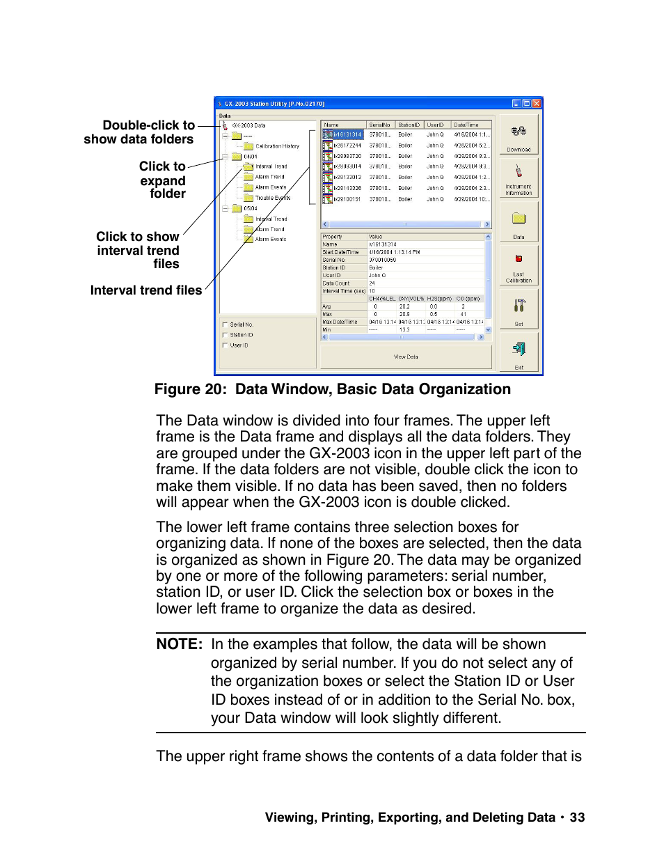 RKI Instruments GX-2003 User Manual | Page 33 / 64