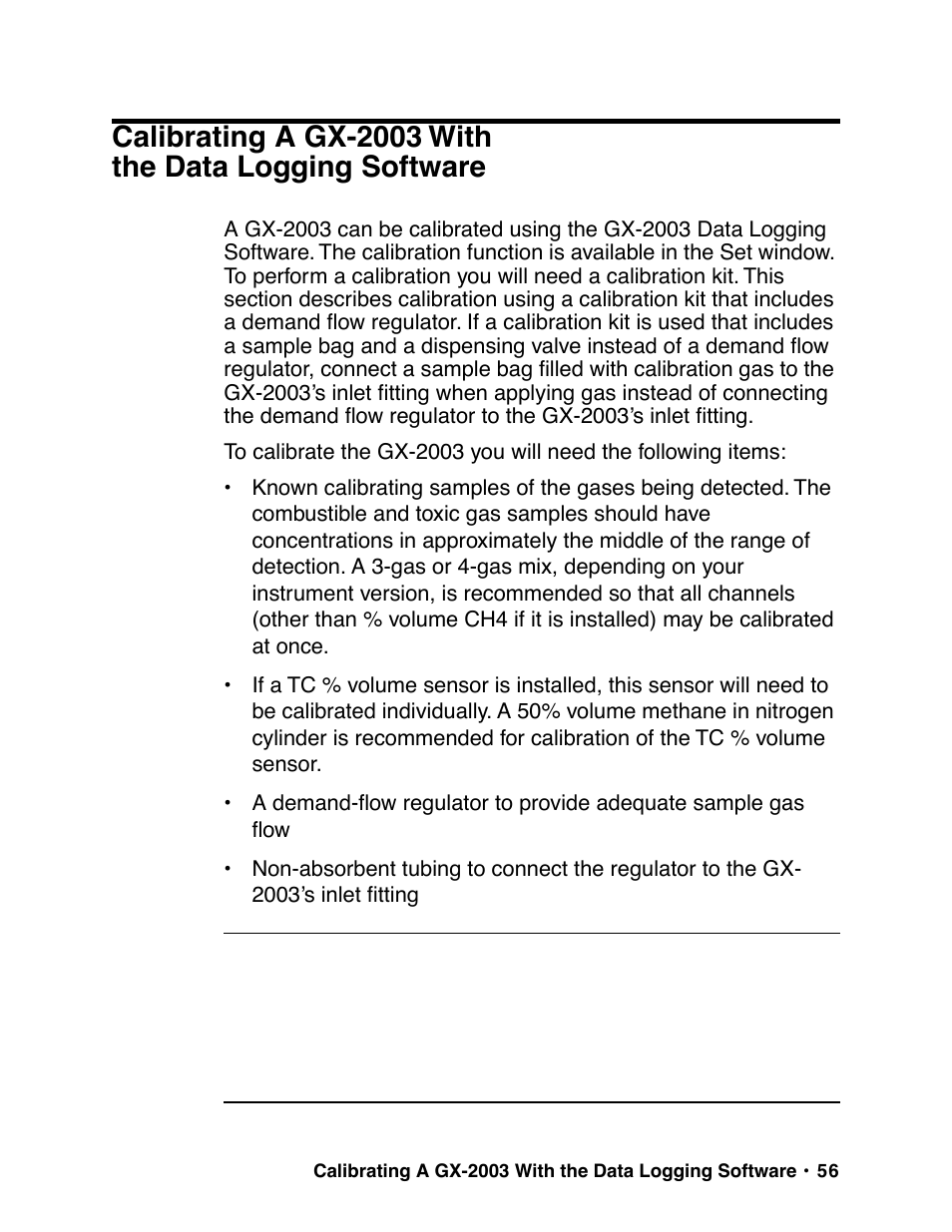 RKI Instruments GX-2003 User Manual | Page 56 / 64