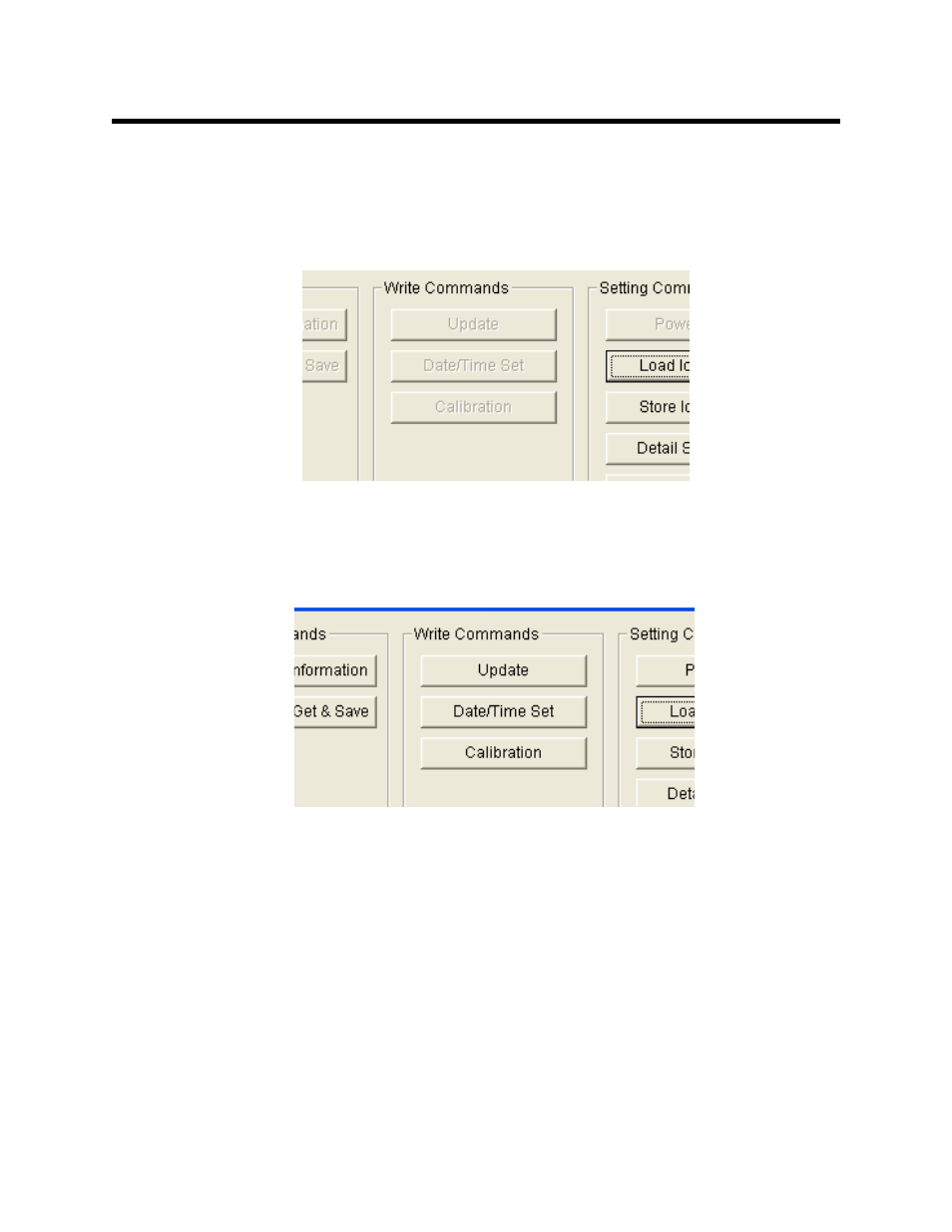 Write commands | RKI Instruments GX-2009 User Manual | Page 26 / 54