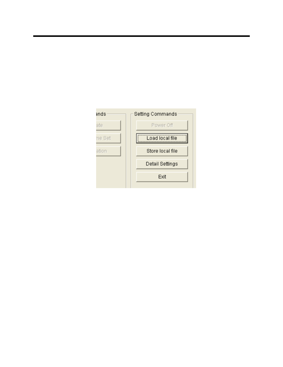 Setting commands | RKI Instruments GX-2009 User Manual | Page 36 / 54