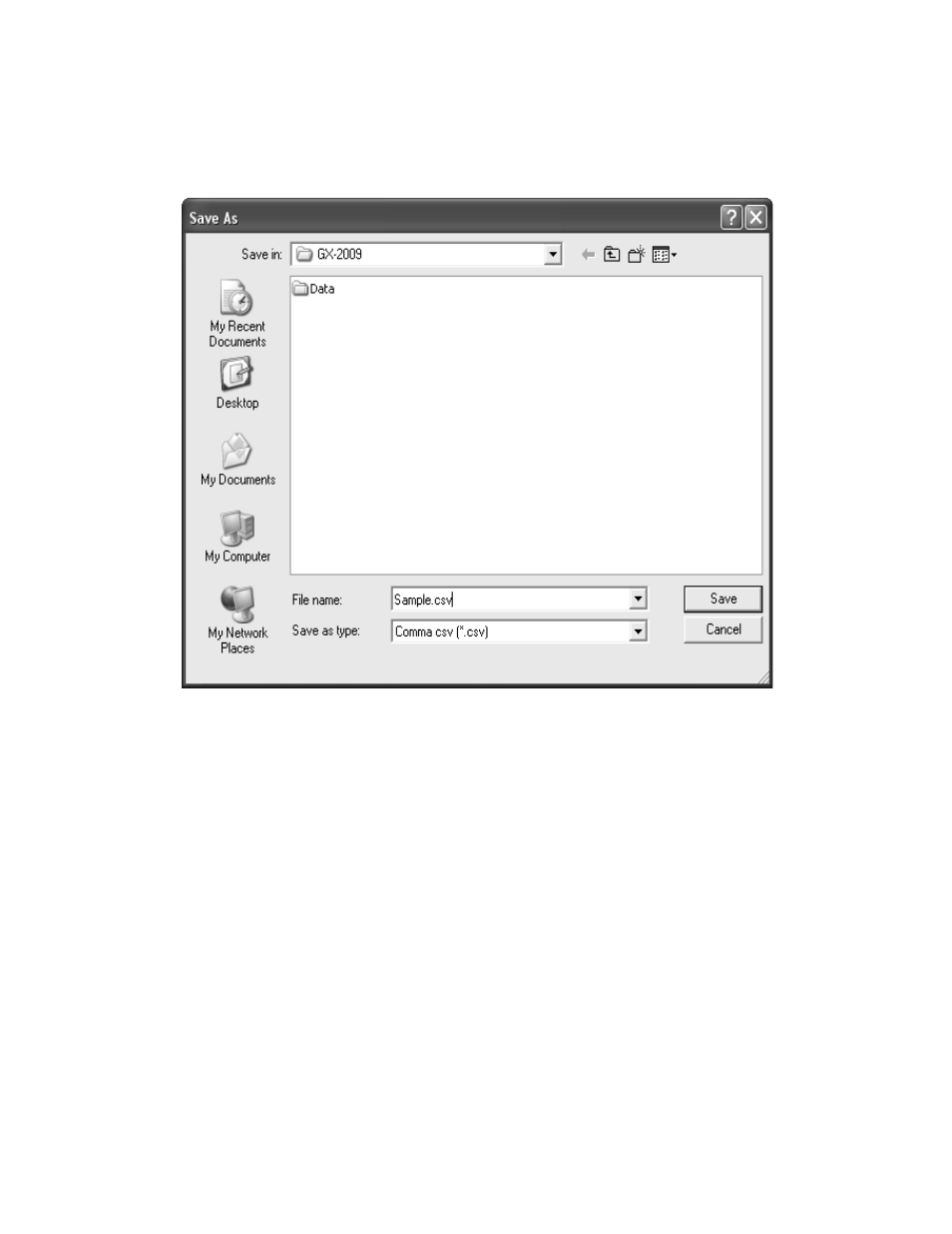 Event data | RKI Instruments GX-2009 Data Logger Management Program User Manual | Page 40 / 81