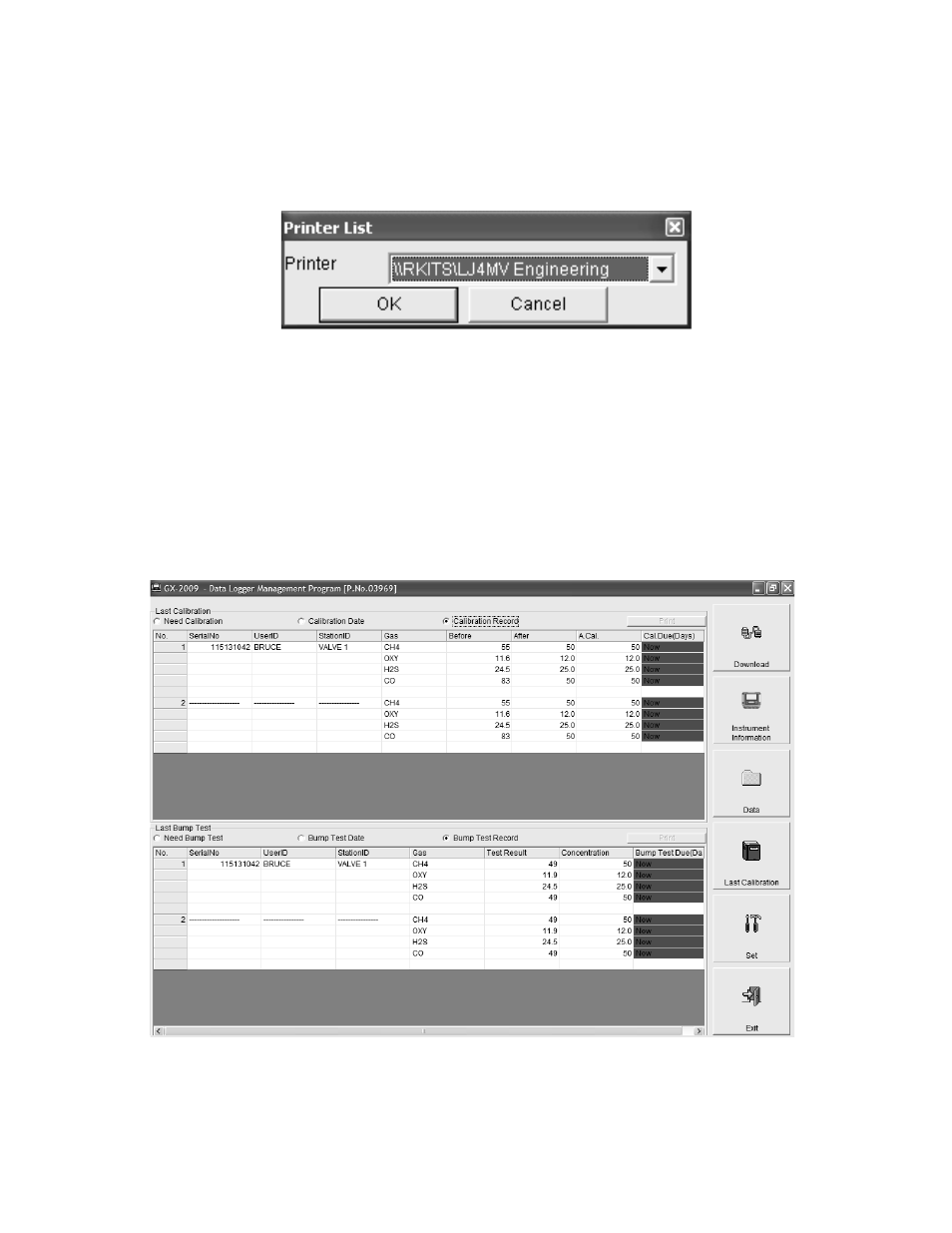 RKI Instruments GX-2009 Data Logger Management Program User Manual | Page 73 / 81