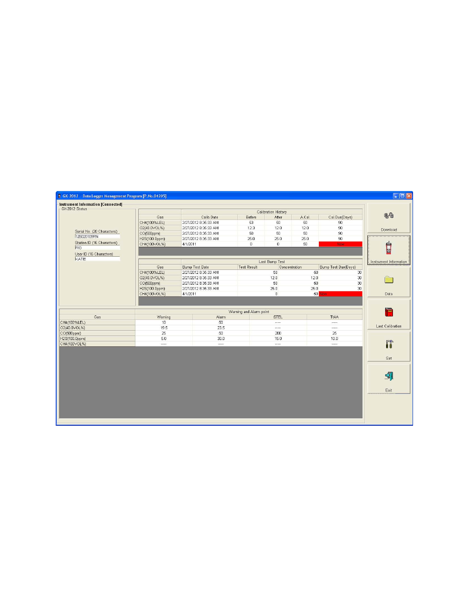 RKI Instruments GX-2012 User Manual | Page 13 / 90