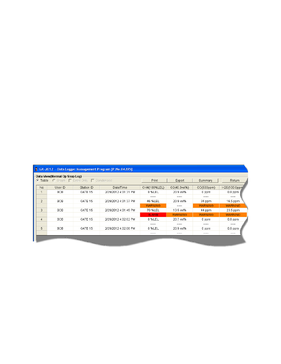 RKI Instruments GX-2012 User Manual | Page 45 / 90