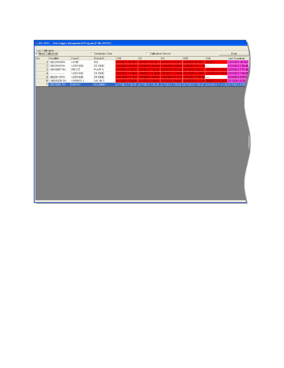 RKI Instruments GX-2012 User Manual | Page 69 / 90