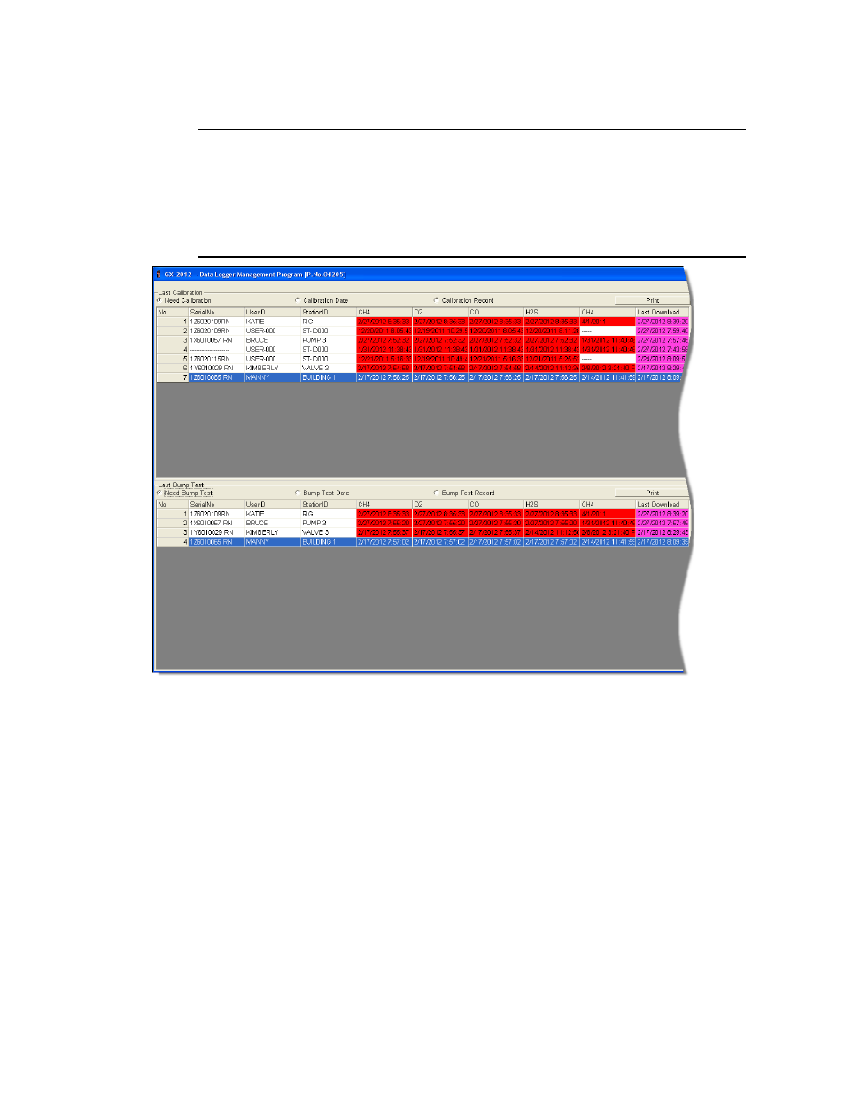 RKI Instruments GX-2012 User Manual | Page 71 / 90