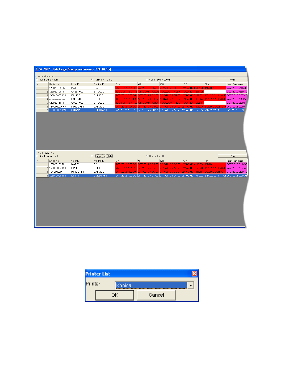 RKI Instruments GX-2012 User Manual | Page 73 / 90