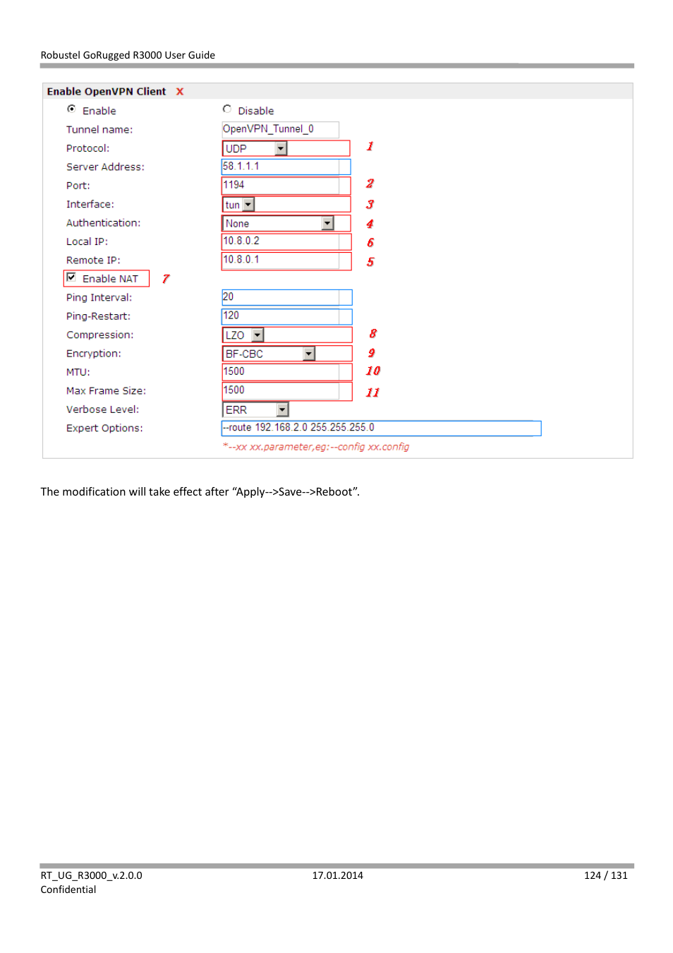 Robustel R3000 User Guide User Manual | Page 125 / 132