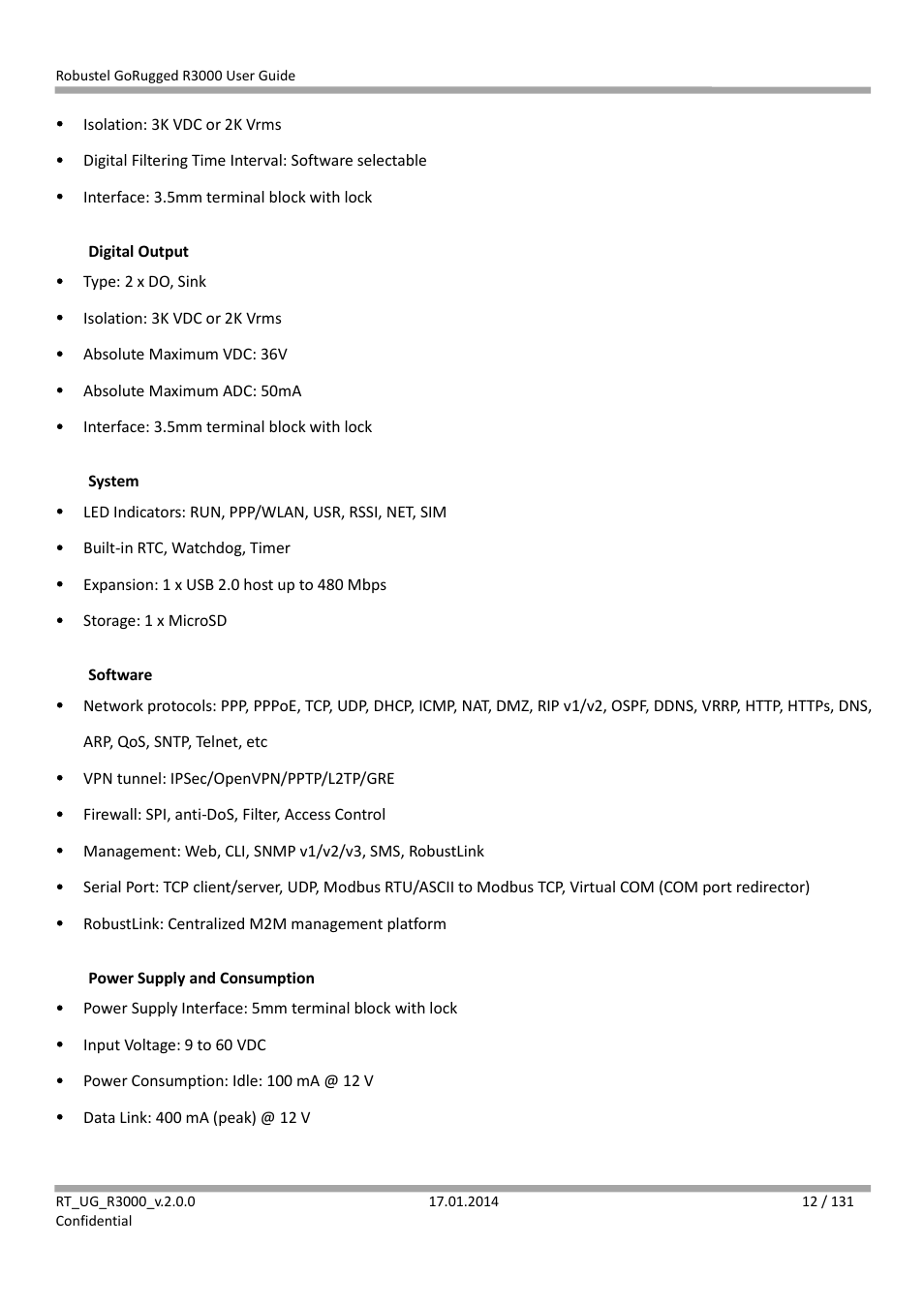 Robustel R3000 User Guide User Manual | Page 13 / 132