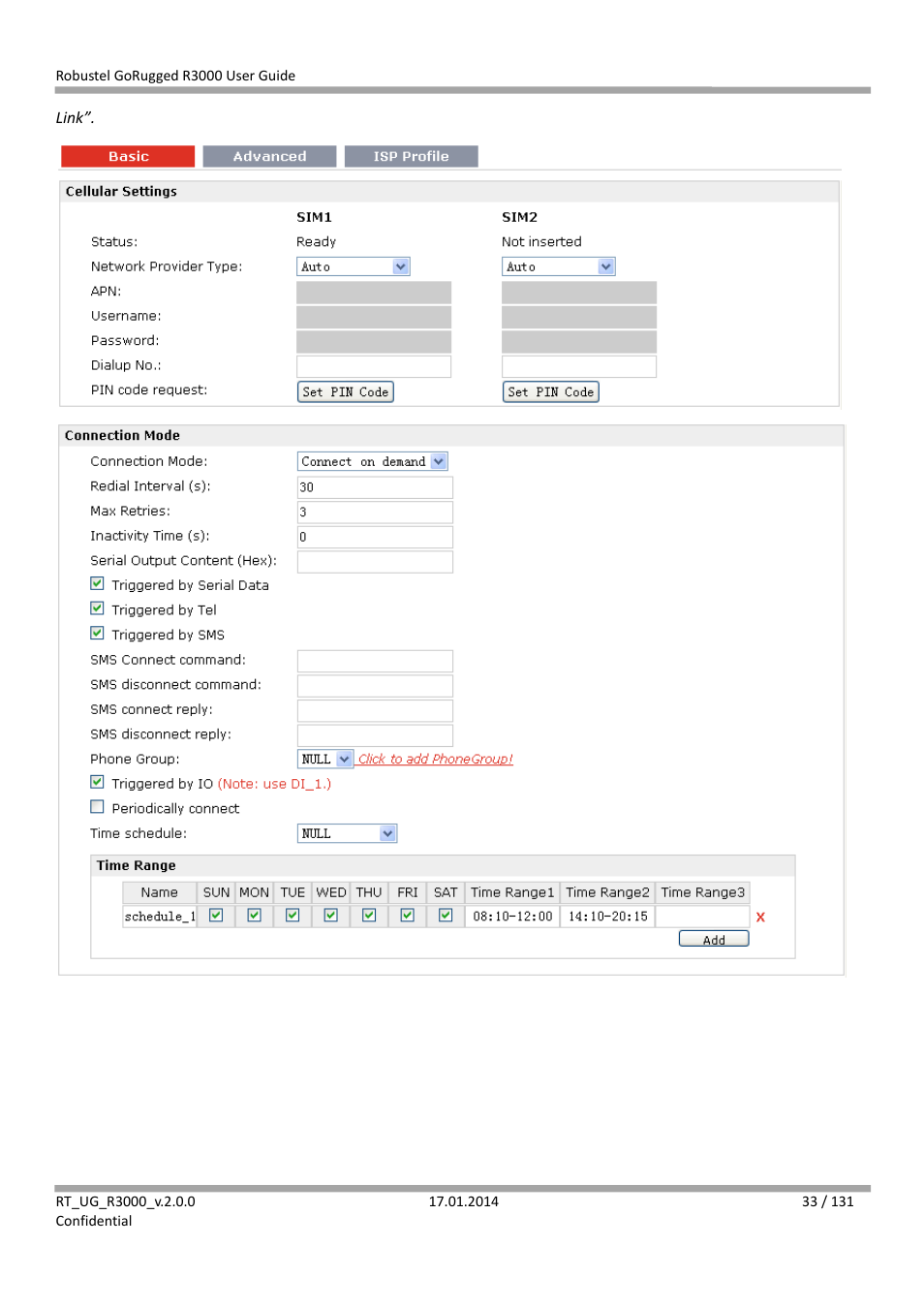 Robustel R3000 User Guide User Manual | Page 34 / 132