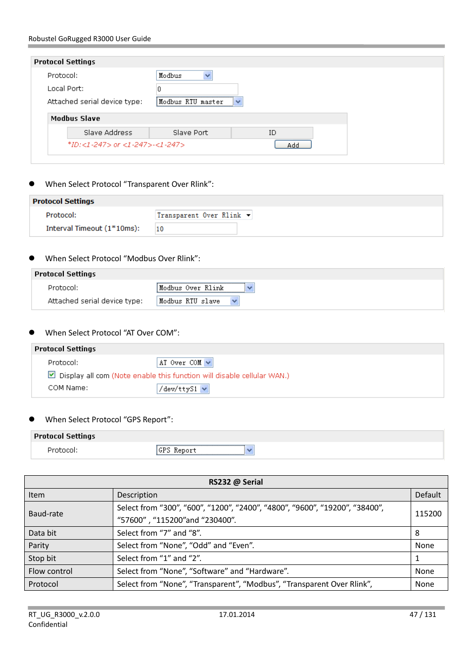 Robustel R3000 User Guide User Manual | Page 48 / 132