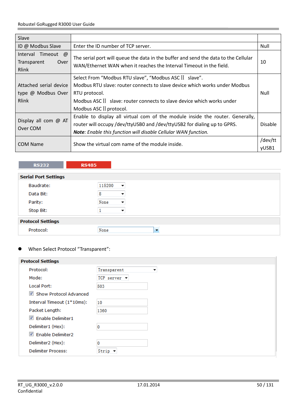 Robustel R3000 User Guide User Manual | Page 51 / 132