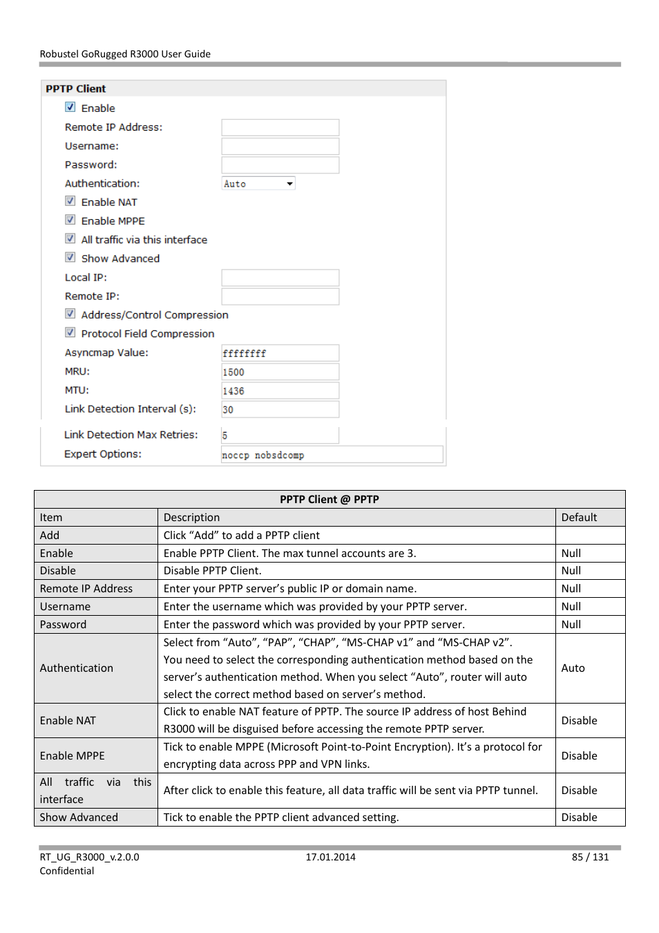 Robustel R3000 User Guide User Manual | Page 86 / 132