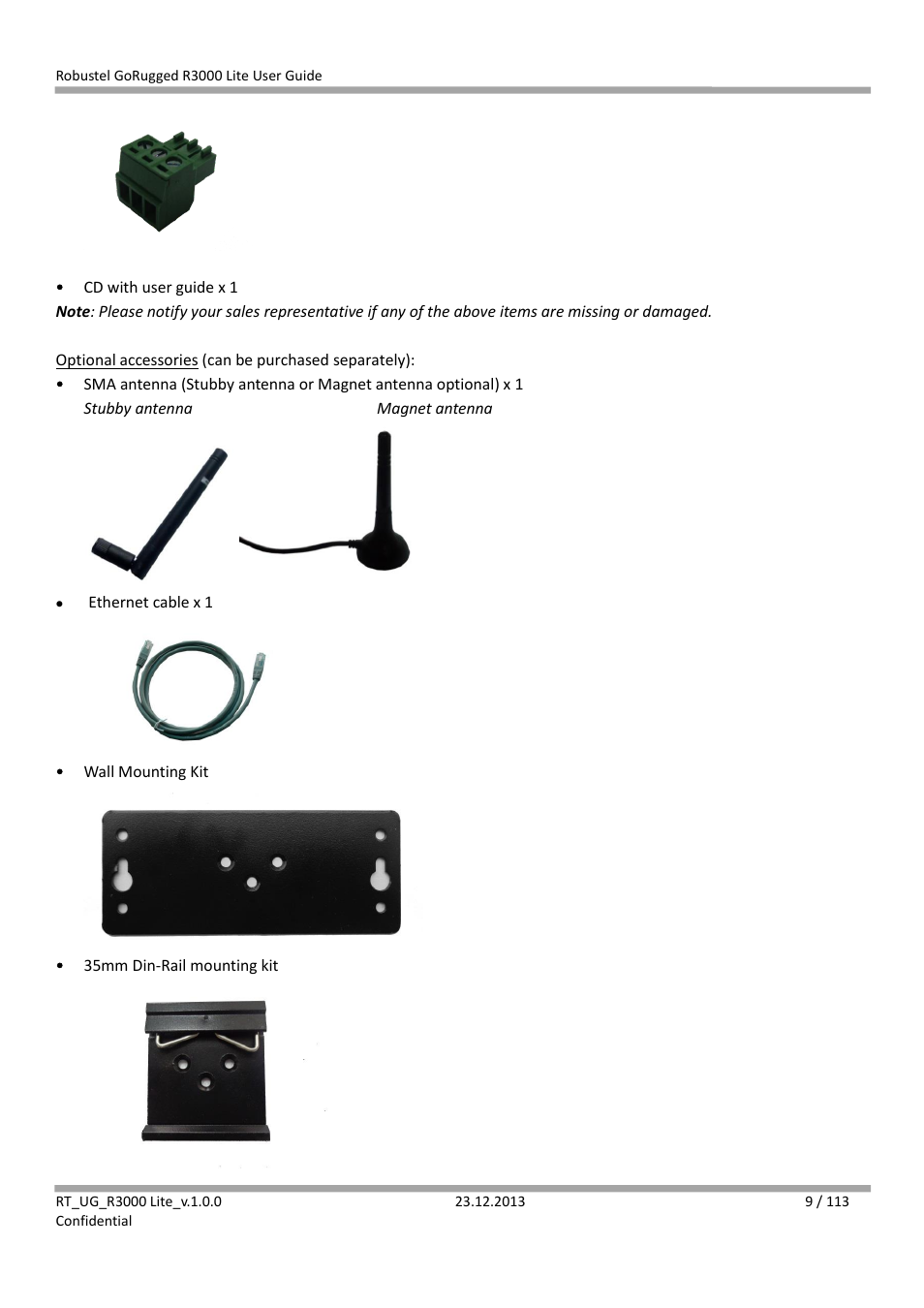 Robustel R3000 Lite User Guide User Manual | Page 10 / 114