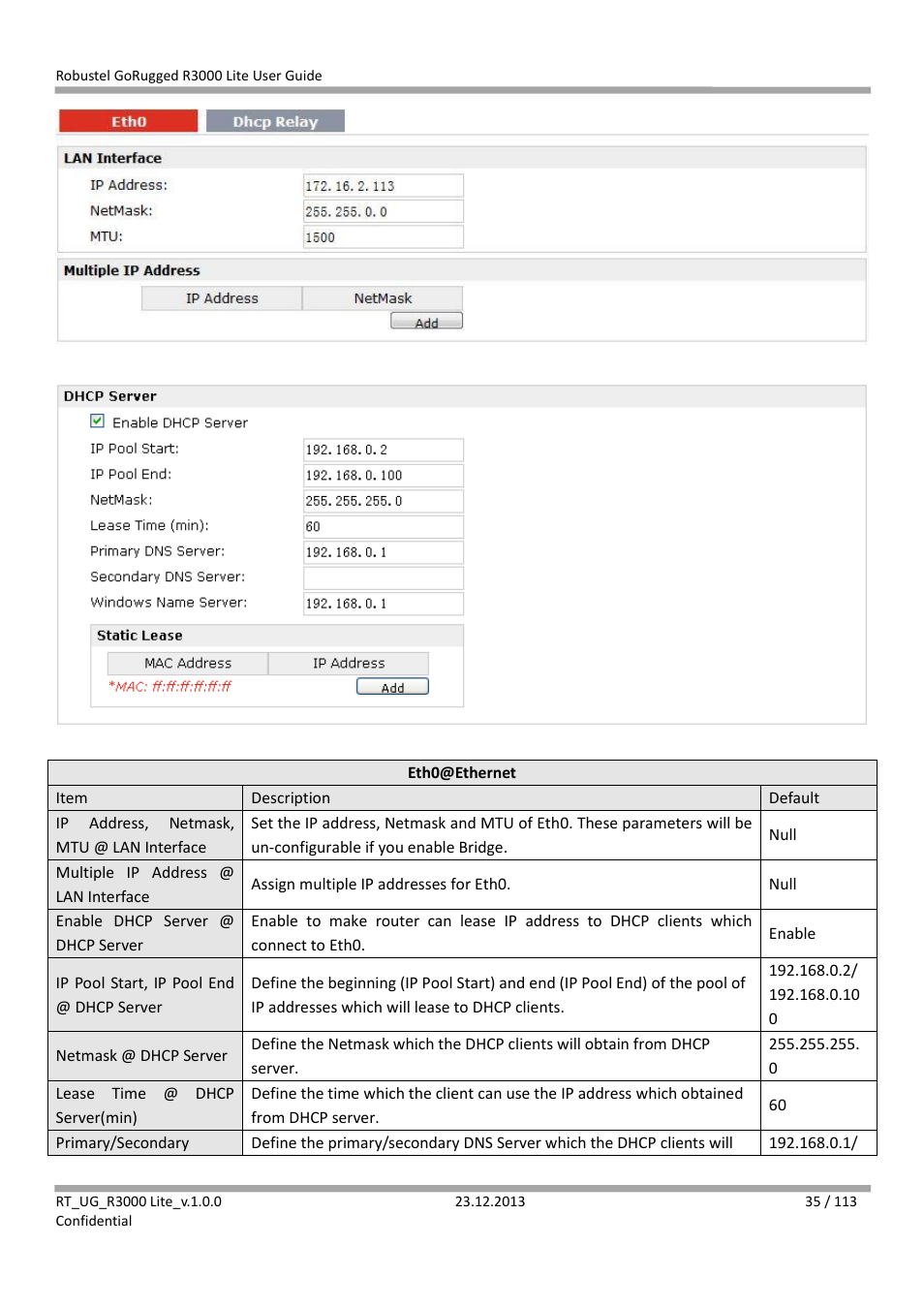 Robustel R3000 Lite User Guide User Manual | Page 36 / 114