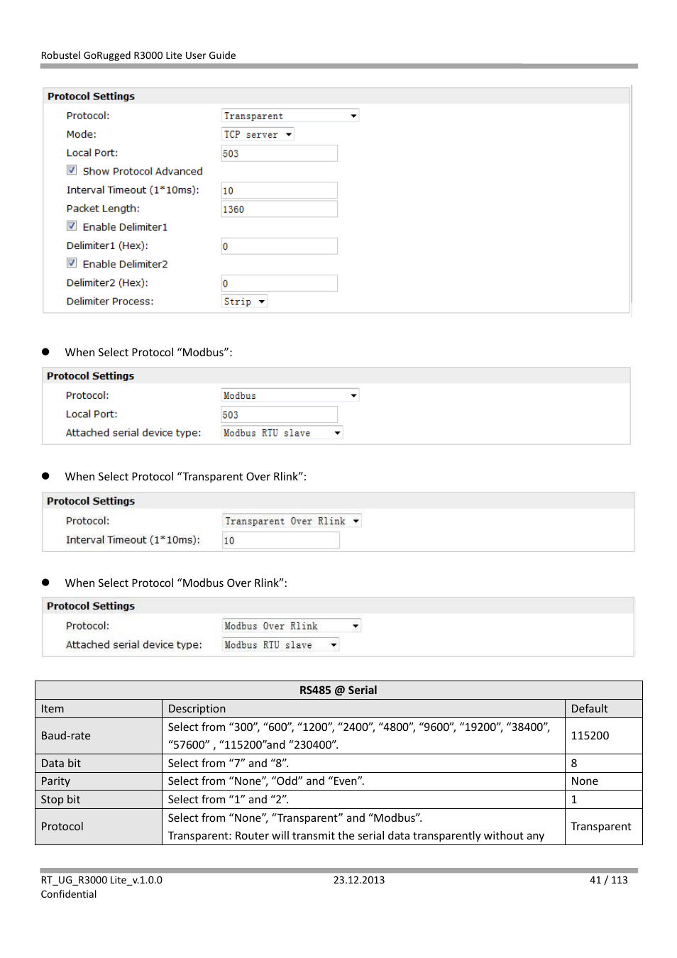 Robustel R3000 Lite User Guide User Manual | Page 42 / 114