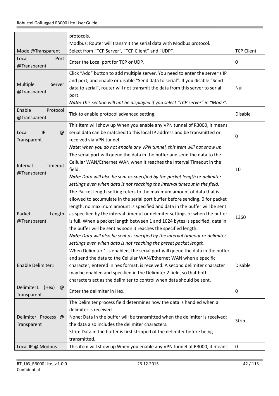 Robustel R3000 Lite User Guide User Manual | Page 43 / 114