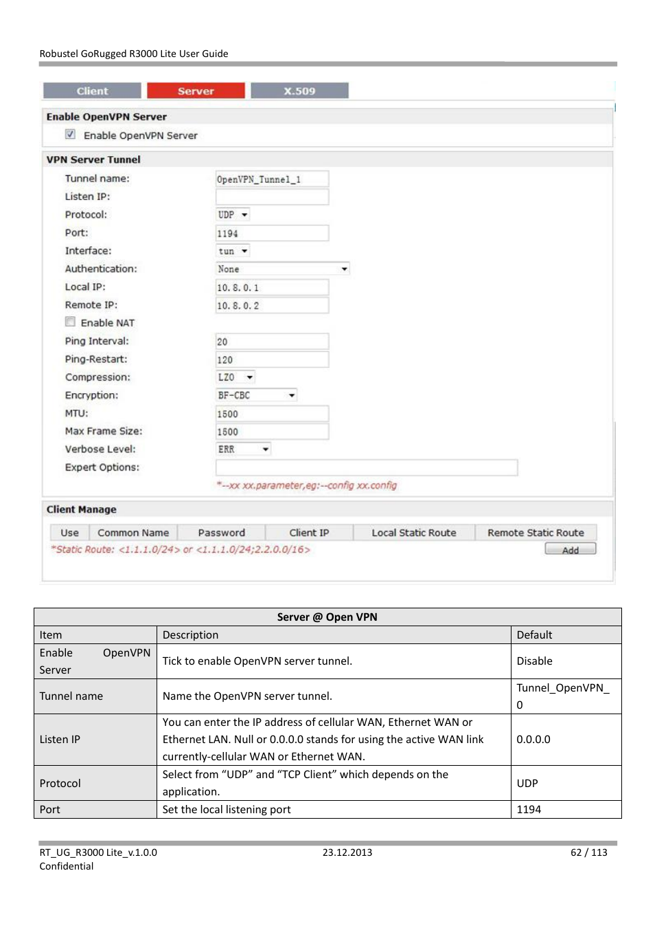 Robustel R3000 Lite User Guide User Manual | Page 63 / 114