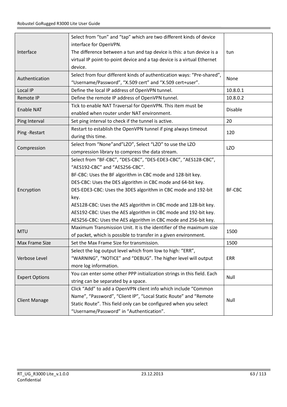 Robustel R3000 Lite User Guide User Manual | Page 64 / 114