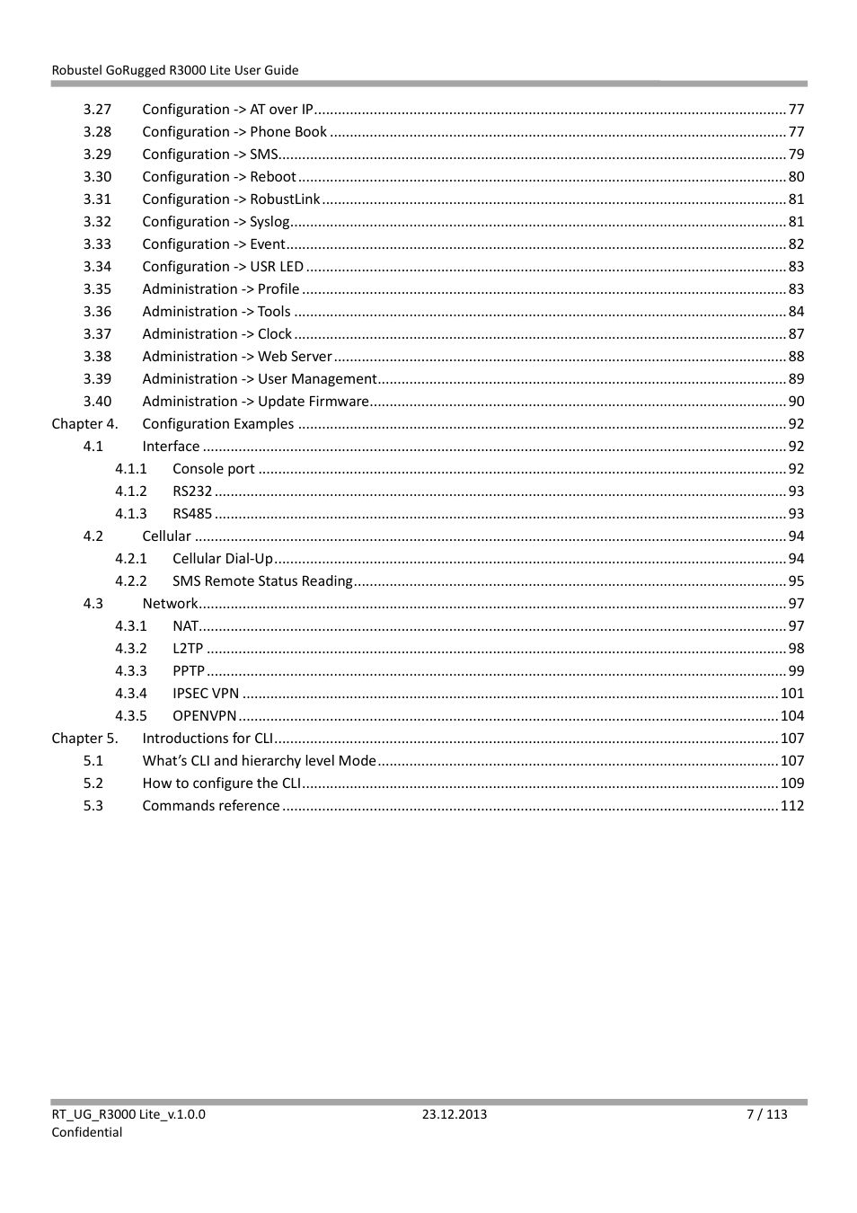 Robustel R3000 Lite User Guide User Manual | Page 8 / 114