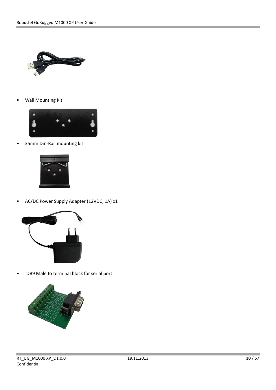 Robustel M1000 XP User Guide User Manual | Page 11 / 58