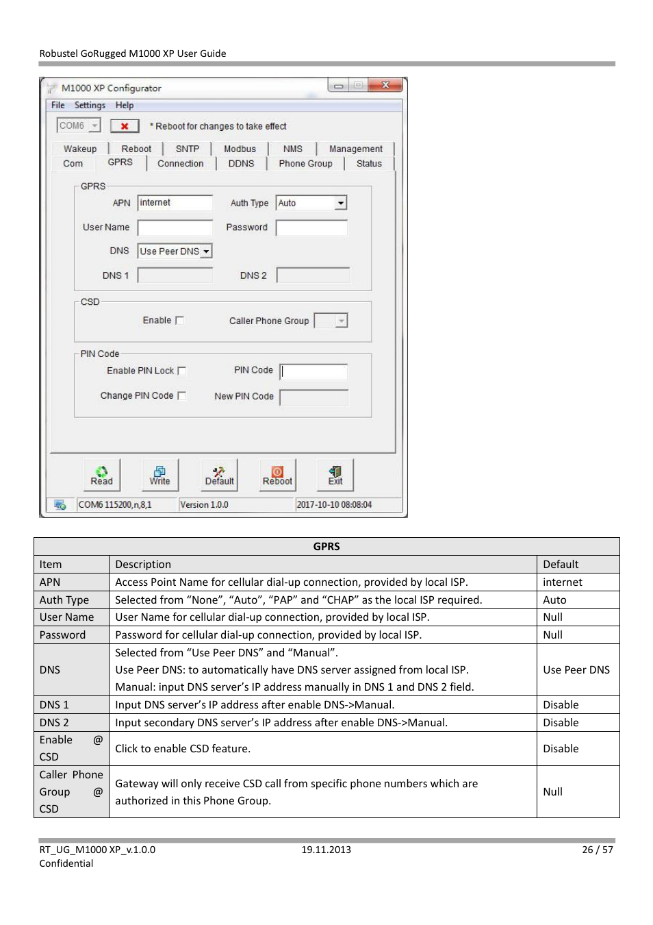 Robustel M1000 XP User Guide User Manual | Page 27 / 58