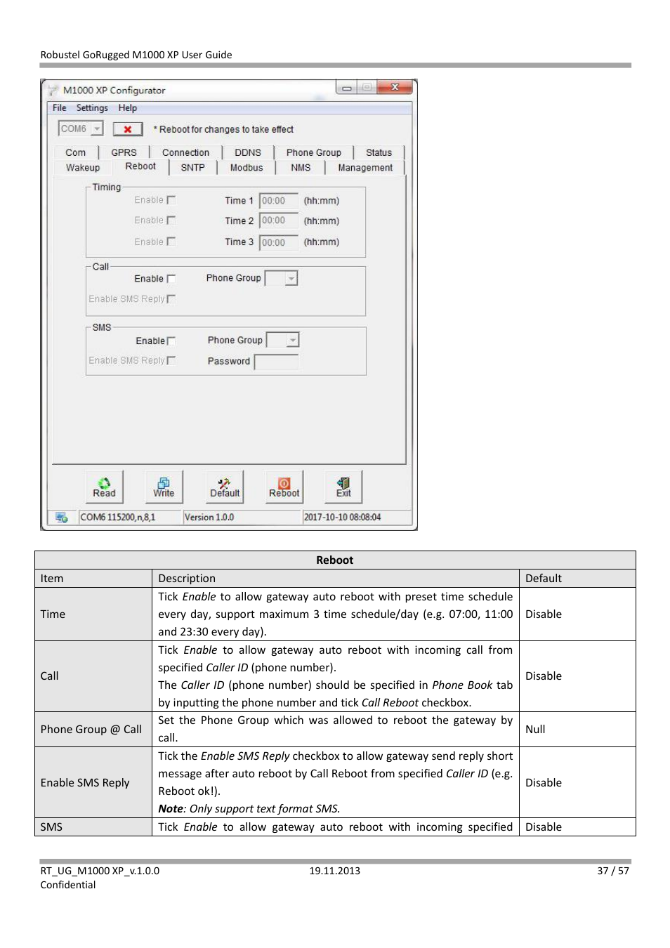 Robustel M1000 XP User Guide User Manual | Page 38 / 58